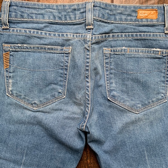 Paige Laurel Canyon Bootcut Light Wash 30.5” USA - Picture 8 of 10